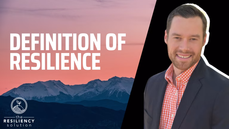 Definition of Resilience video title card